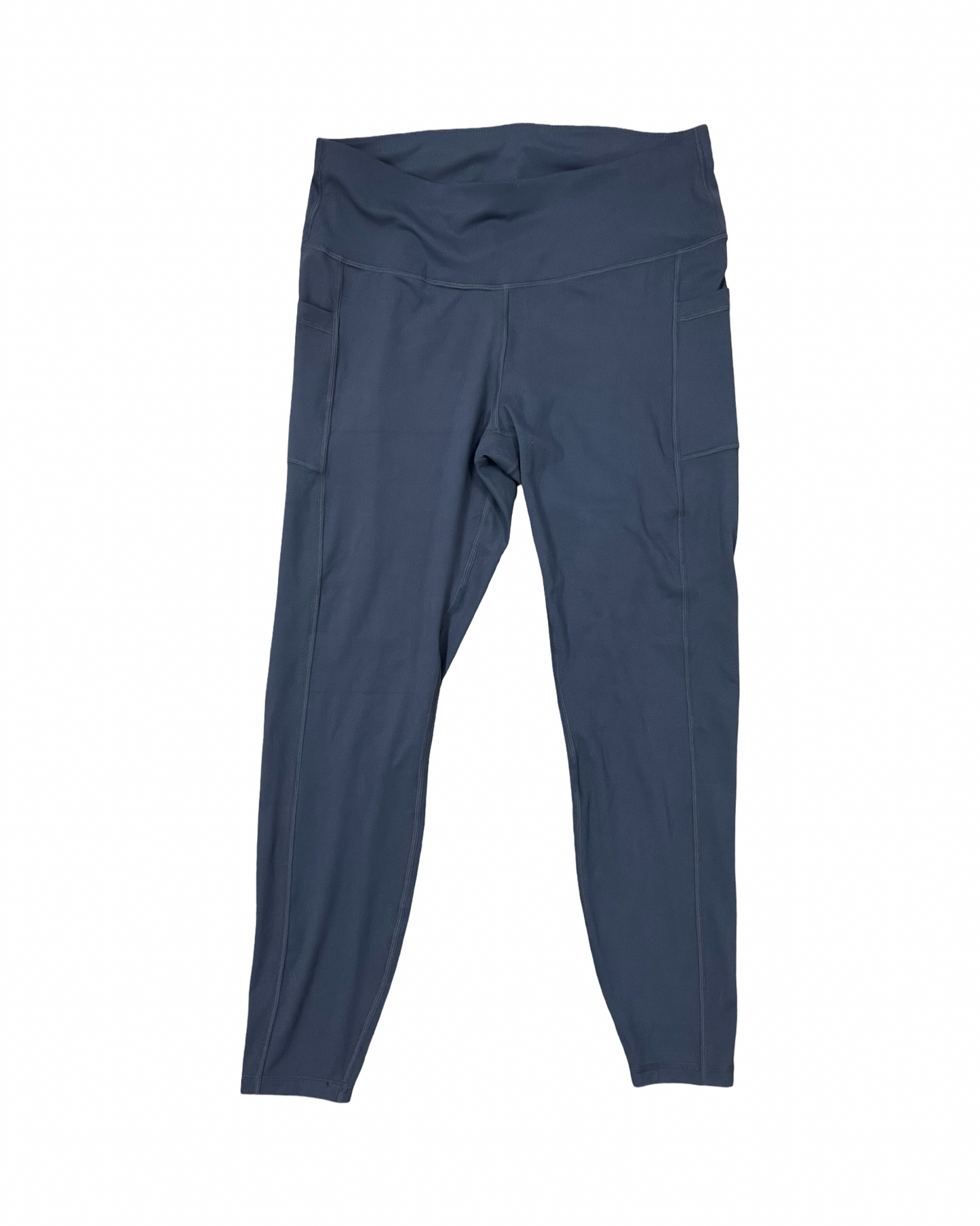 Athletic Leggings By Clothes Mentor In Grey, Size:Xl