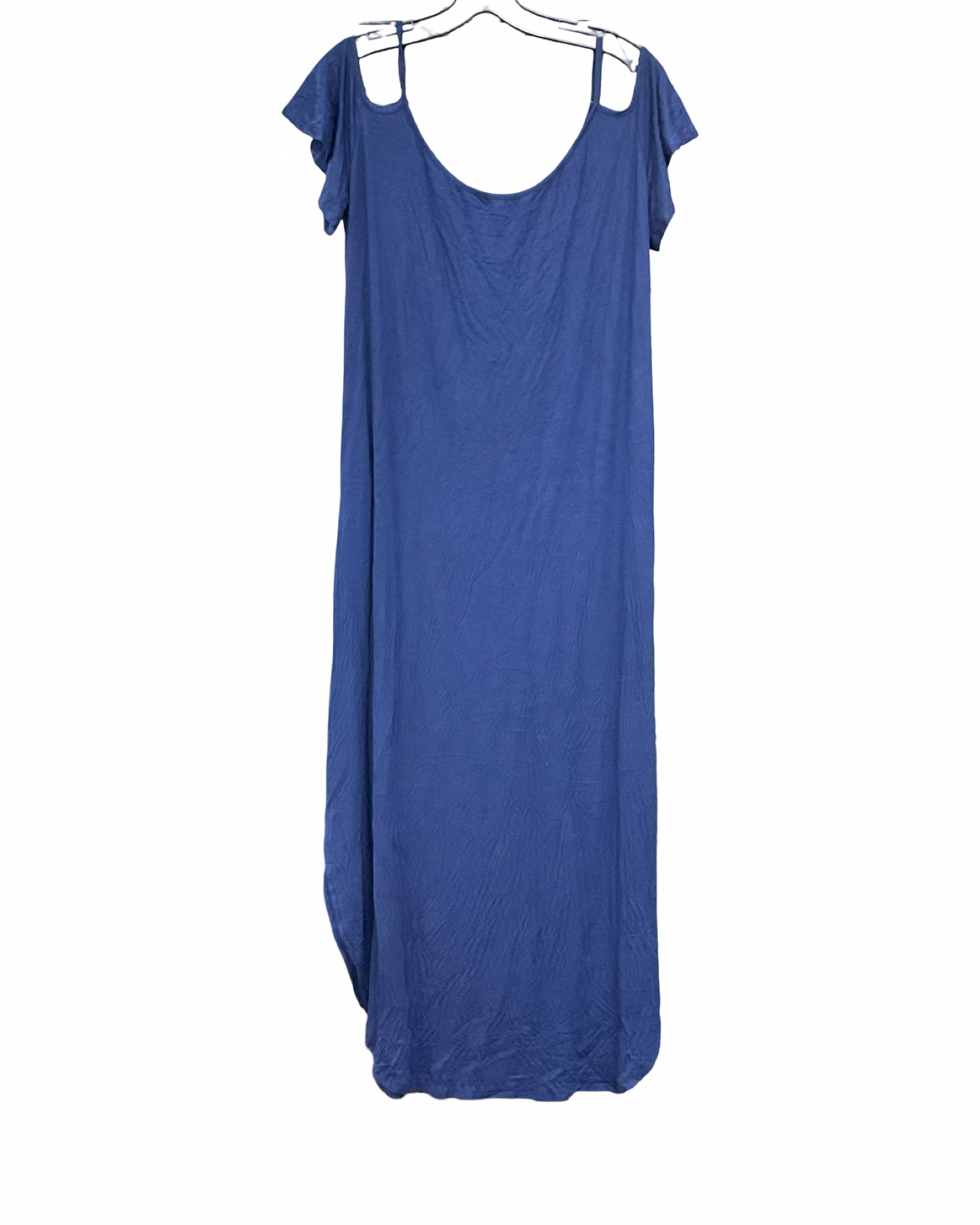 Dress Casual Maxi By White Mark In Blue, Size:1X
