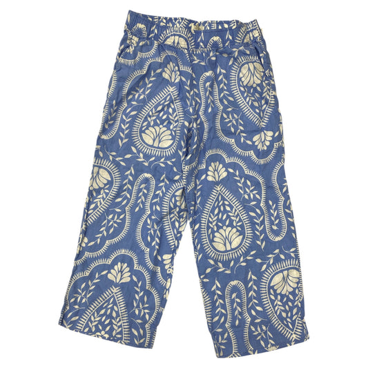 Pants Linen By Joie In Blue & White, Size:L