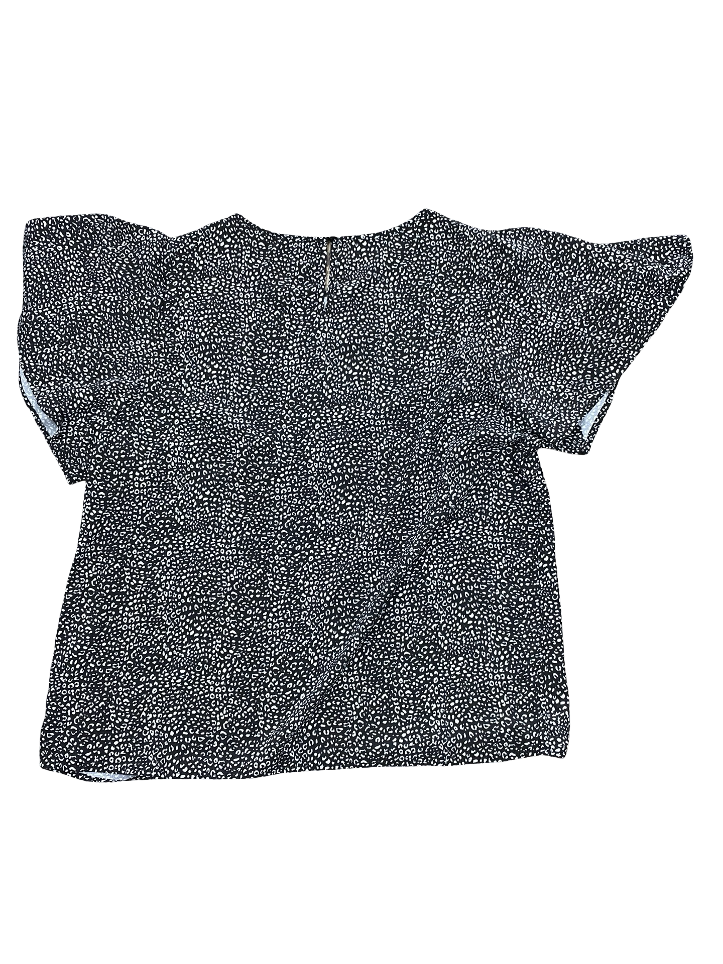 Top Ss By Emery Rose In Black & White, Size:Xl