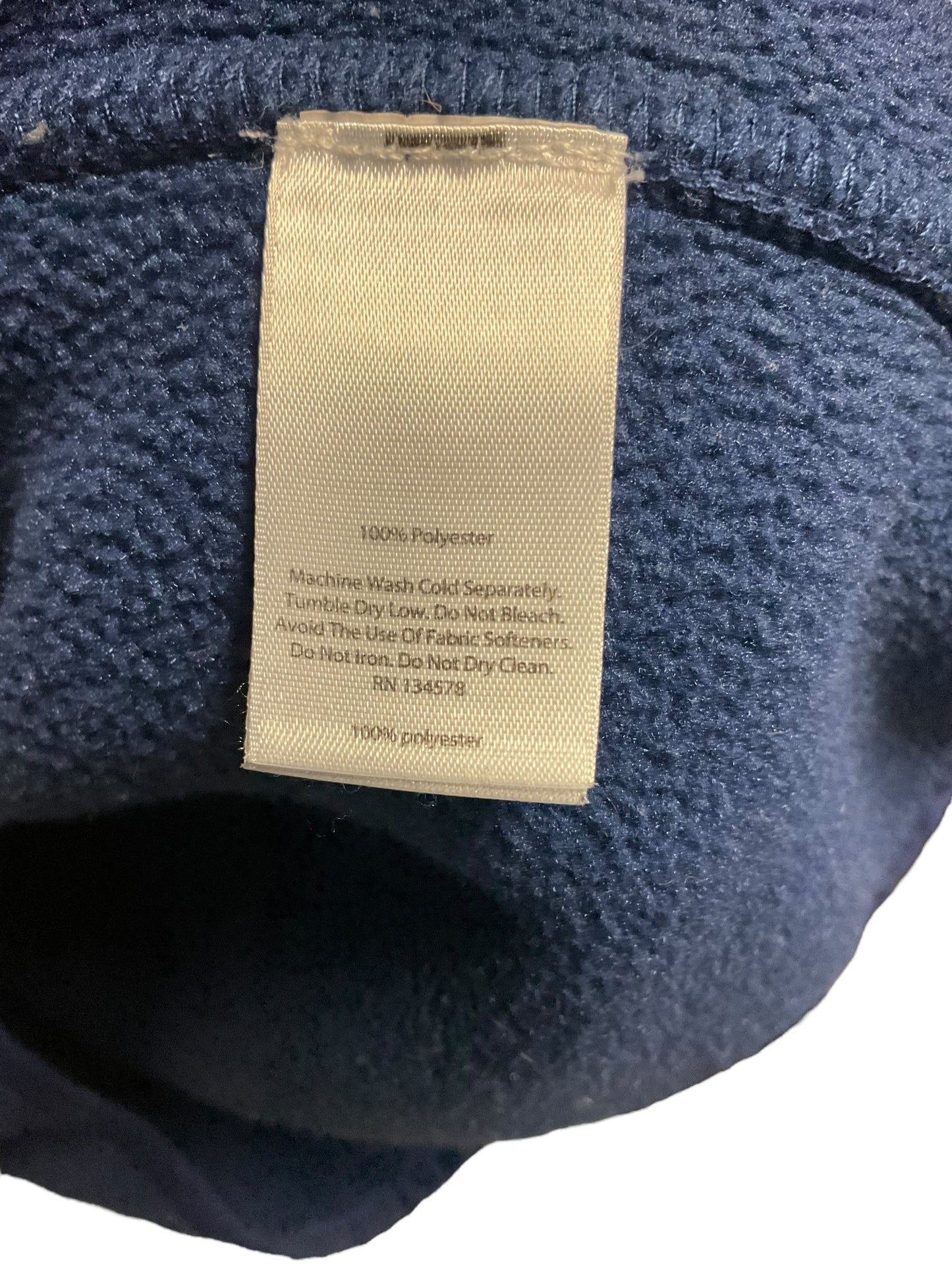 TOP LS FLEECE PULLOVER by VINEYARD VINES In NAVY, Size: XS