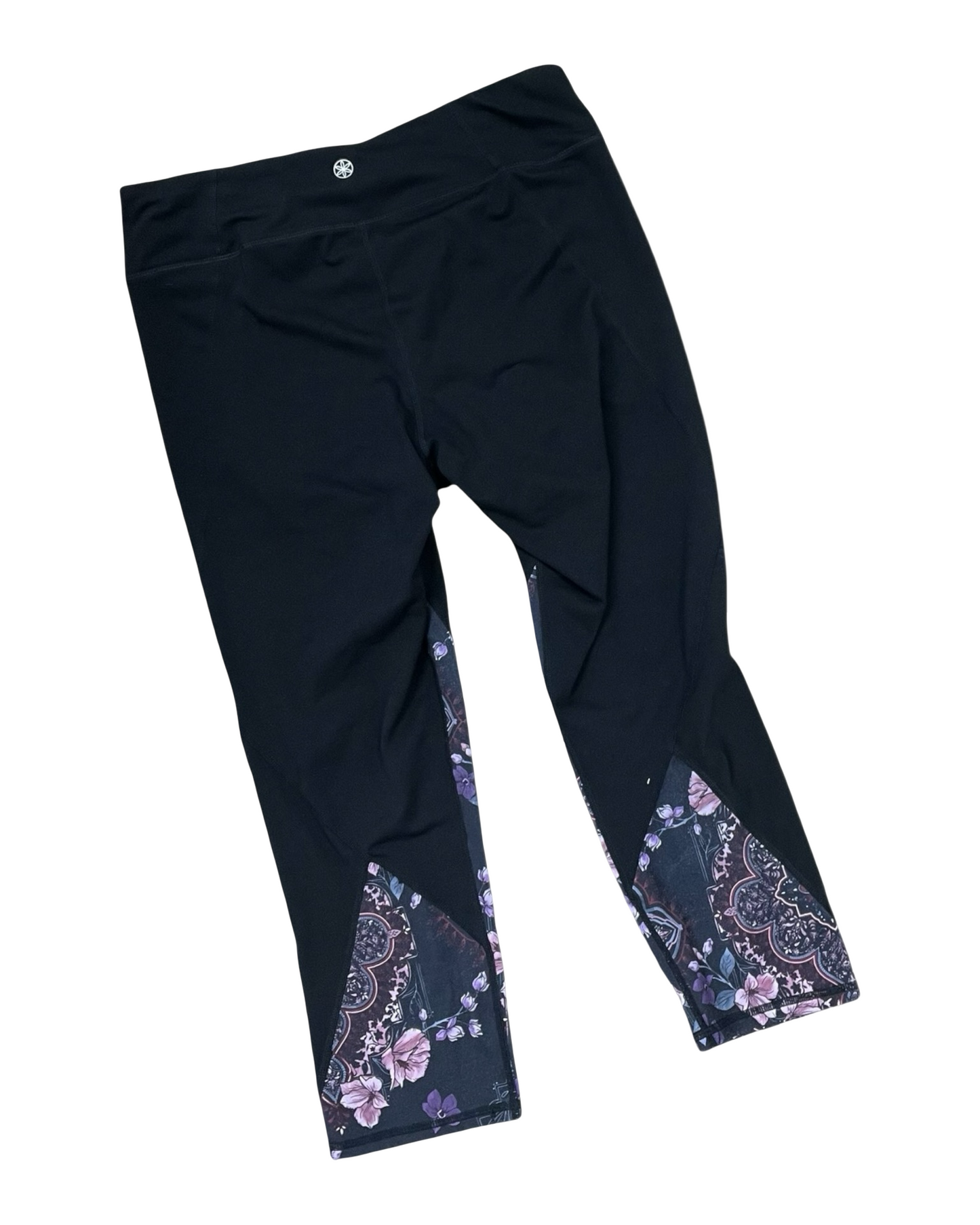 Athletic Capris By Gaiam In Black, Size:L