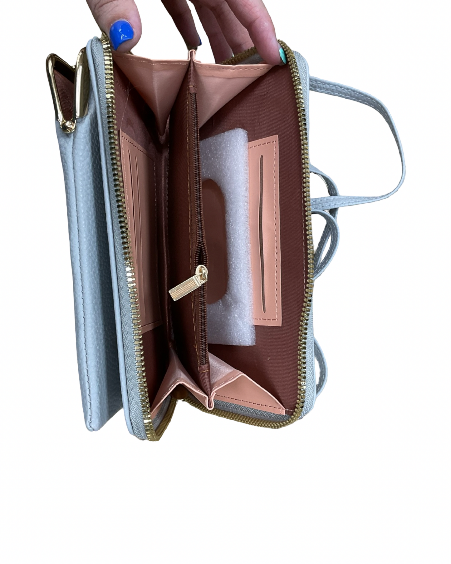 Crossbody By Forever 21 In Grey, Size:Small