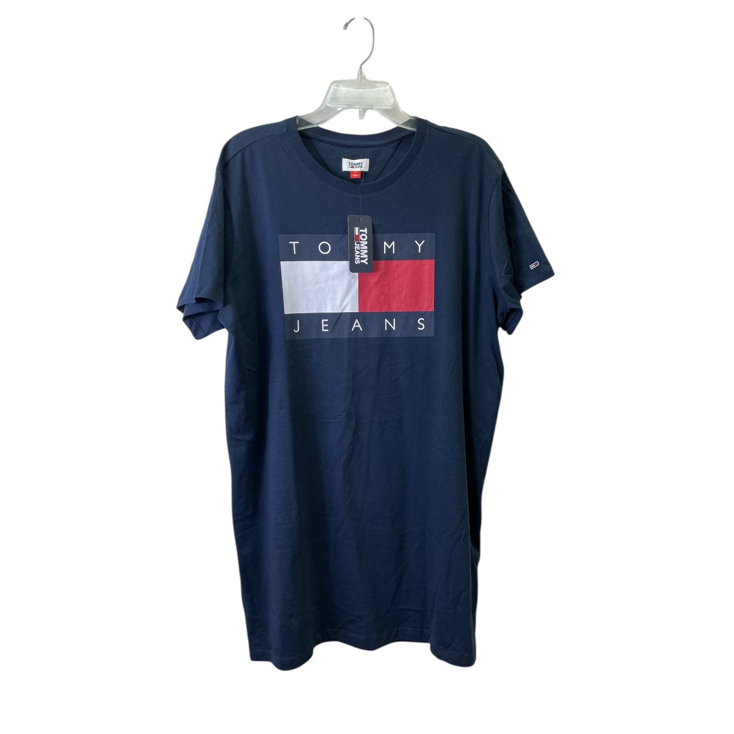 Dress Casual Short By Tommy Hilfiger In Blue, Size:L