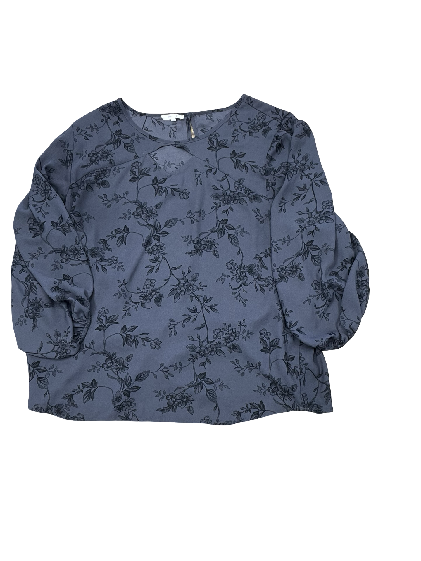 Top Ls By Maurices In Grey, Size:1X