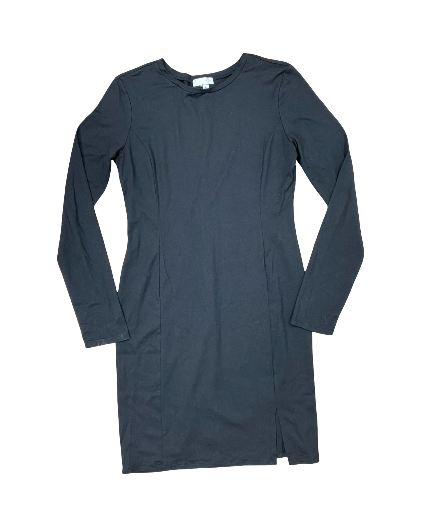 Dress Casual Midi By Leith In Black, Size:S