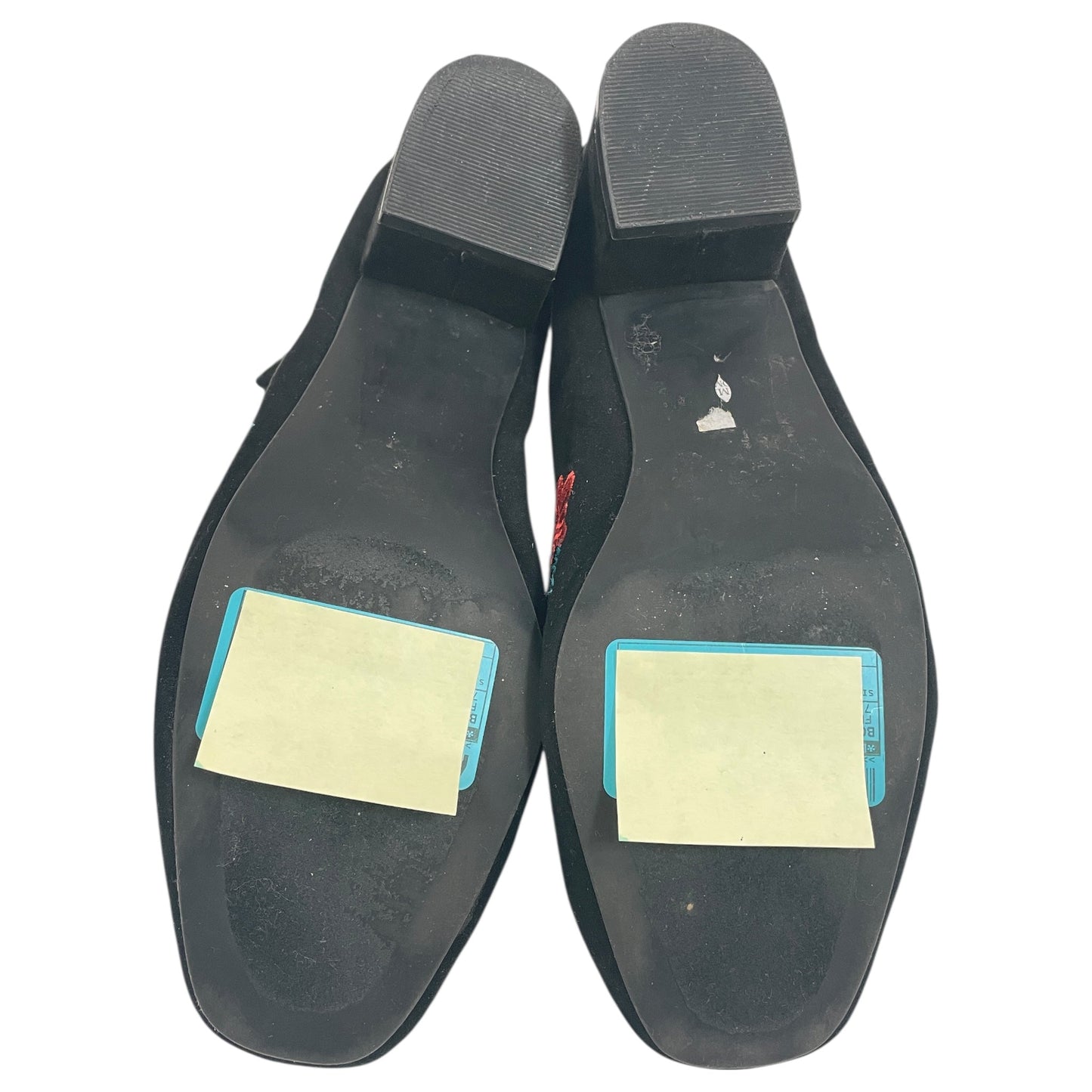 Boots Ankle Heels By Betsey Johnson In Floral Print, Size:7