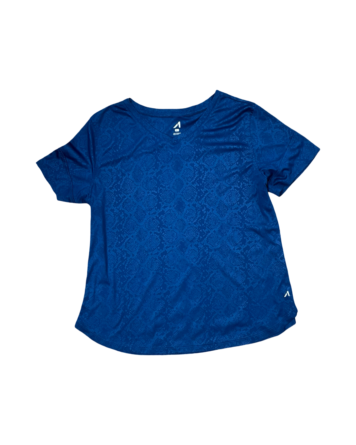 Top Ss By Clothes Mentor In Navy, Size:L