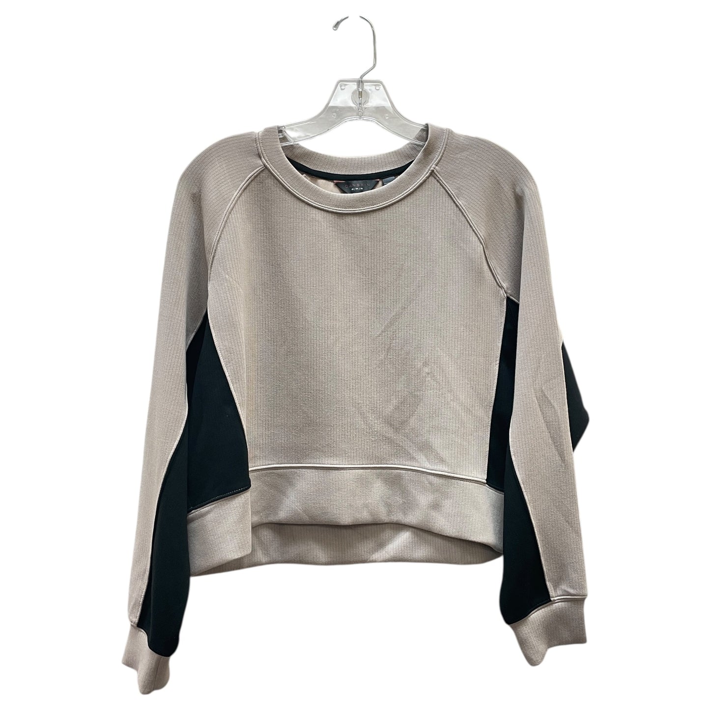 Sweater By Danskin In Black & Tan, Size:M