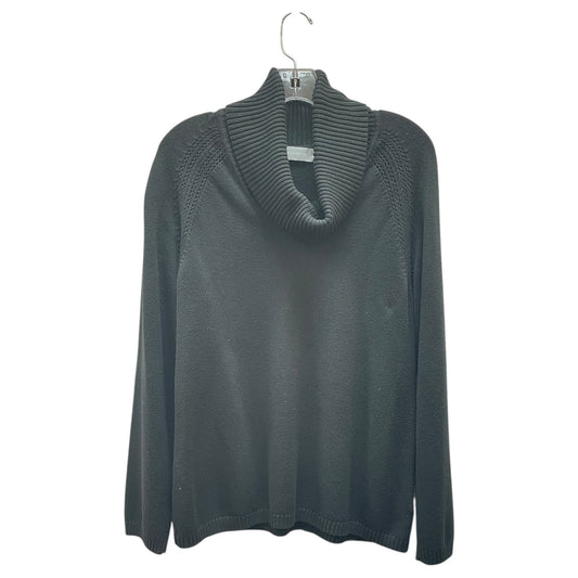 Sweater By Liz Claiborne In Black, Size:Xl
