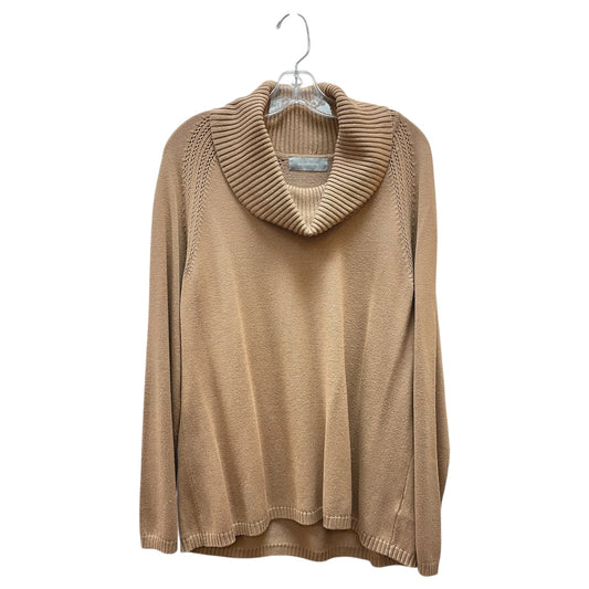 Sweater By Liz Claiborne In Tan, Size:Xl