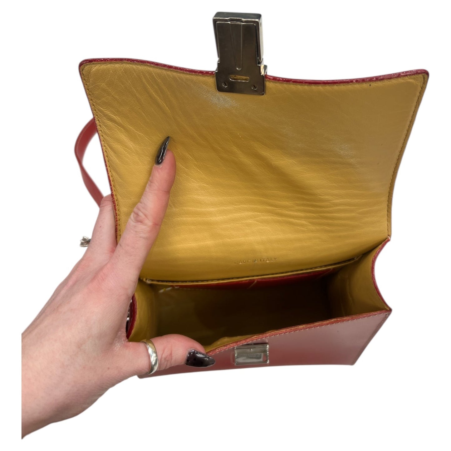 Crossbody Designer By Dooney And Bourke In Red, Size:Medium