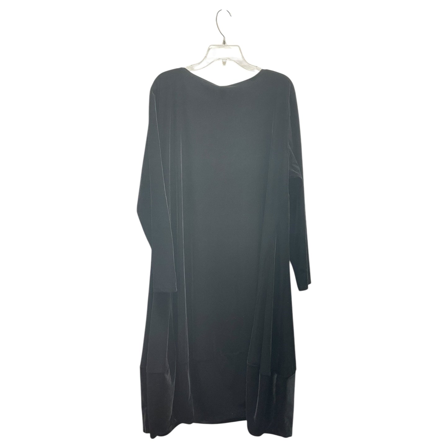 Dress Casual Midi By MARLA WYNNE In Black, Size:2X