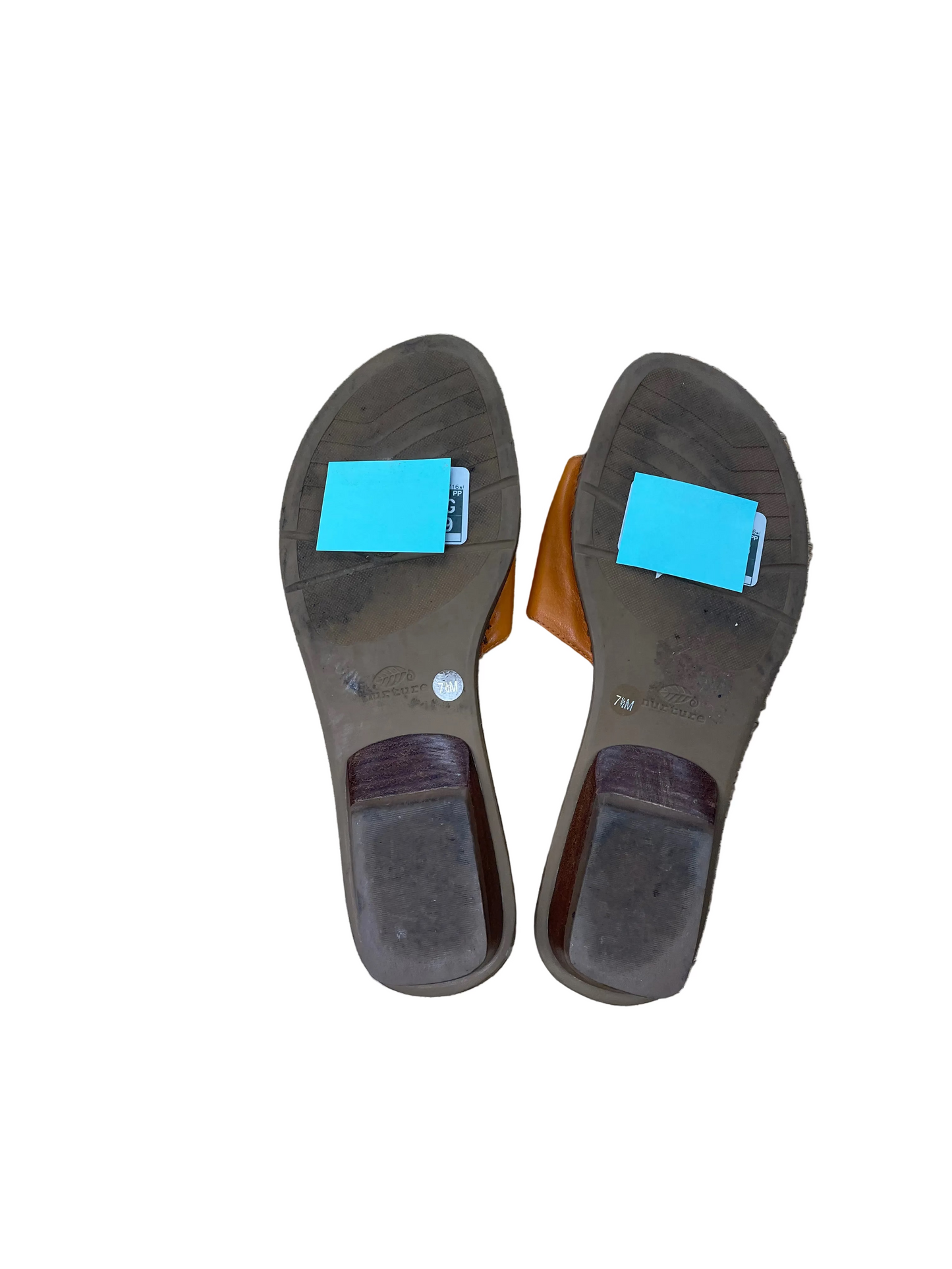 Shoes Flats By Nurture In Orange, Size:7.5