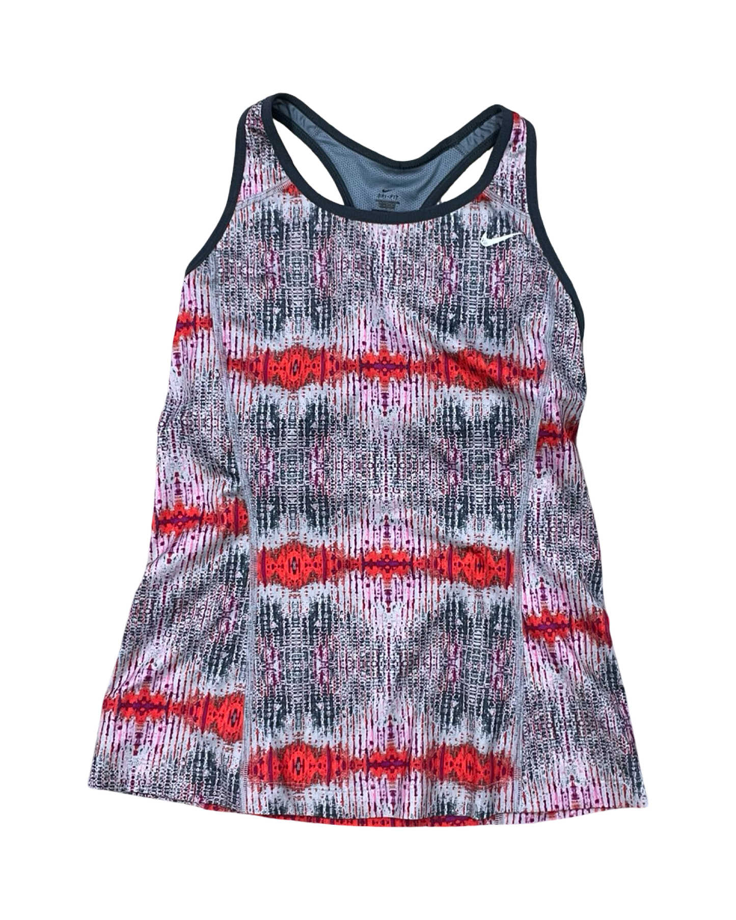 Athletic Tank Top By Nike In Grey, Size:L