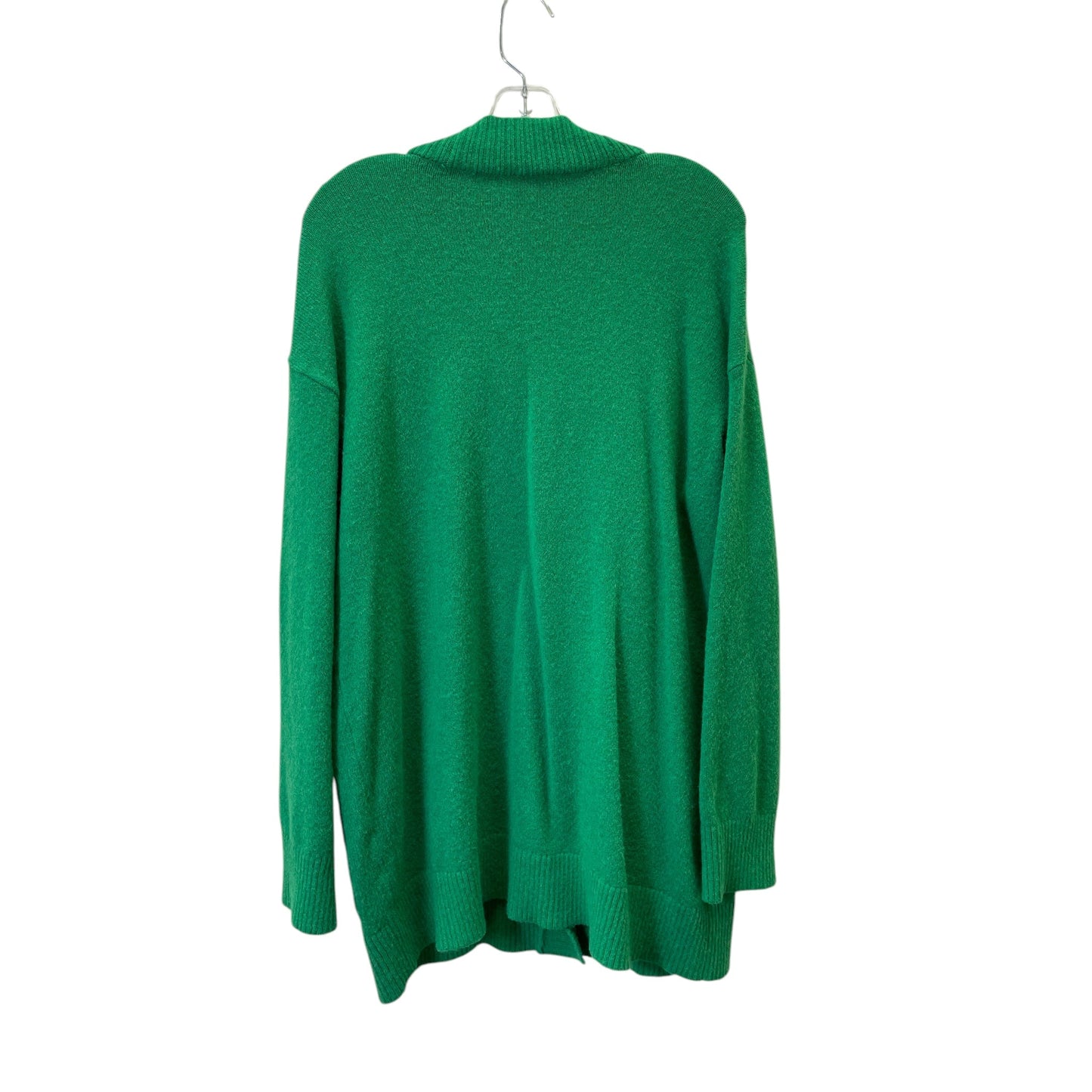 Sweater Cardigan By Ann Taylor In Green, Size:Xl