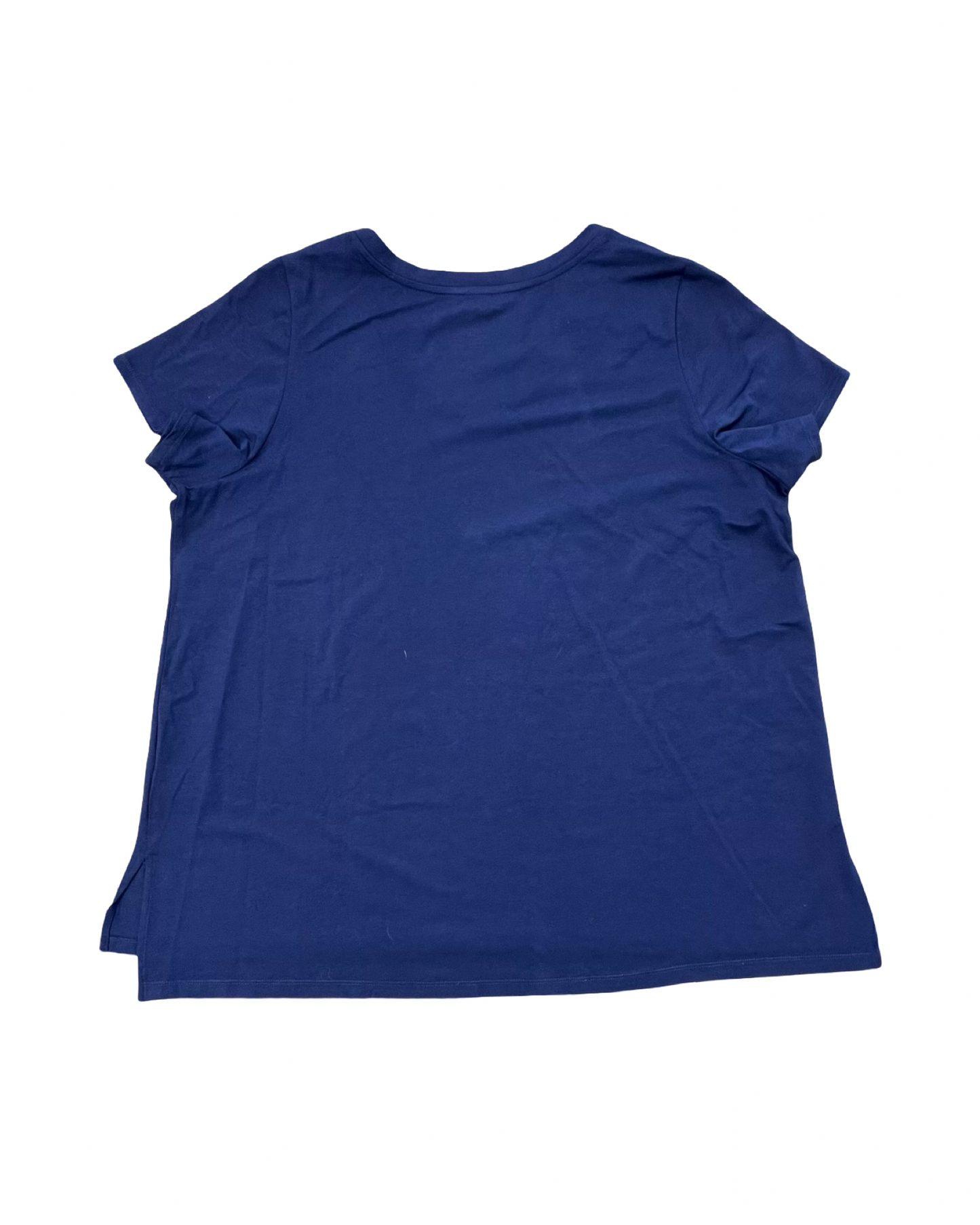 Top Ss By Jones And Co In Navy, Size:2X