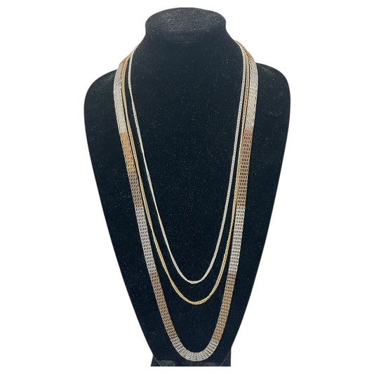 Necklace Layered By Apt 9 In Gold & Silver