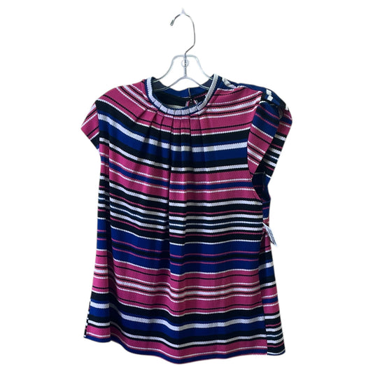 Top Sleeveless By Elle In Striped Pattern, Size:L