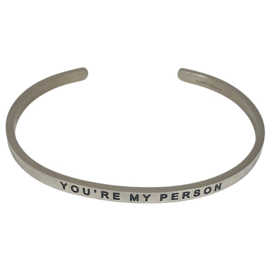 Bracelet Cuff By Clothes Mentor In Silver