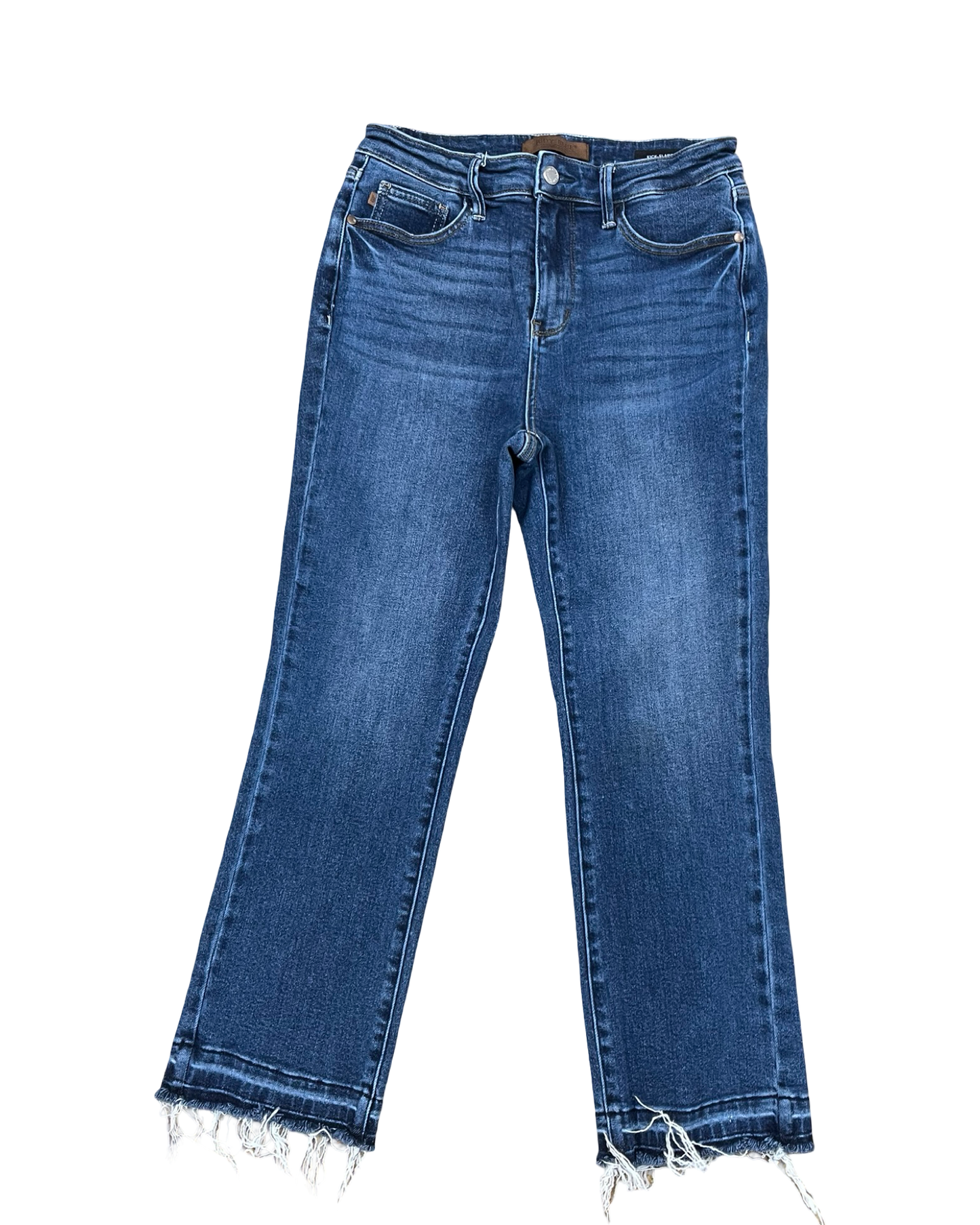 Jeans Flared By Judy Blue In Blue Denim, Size:4