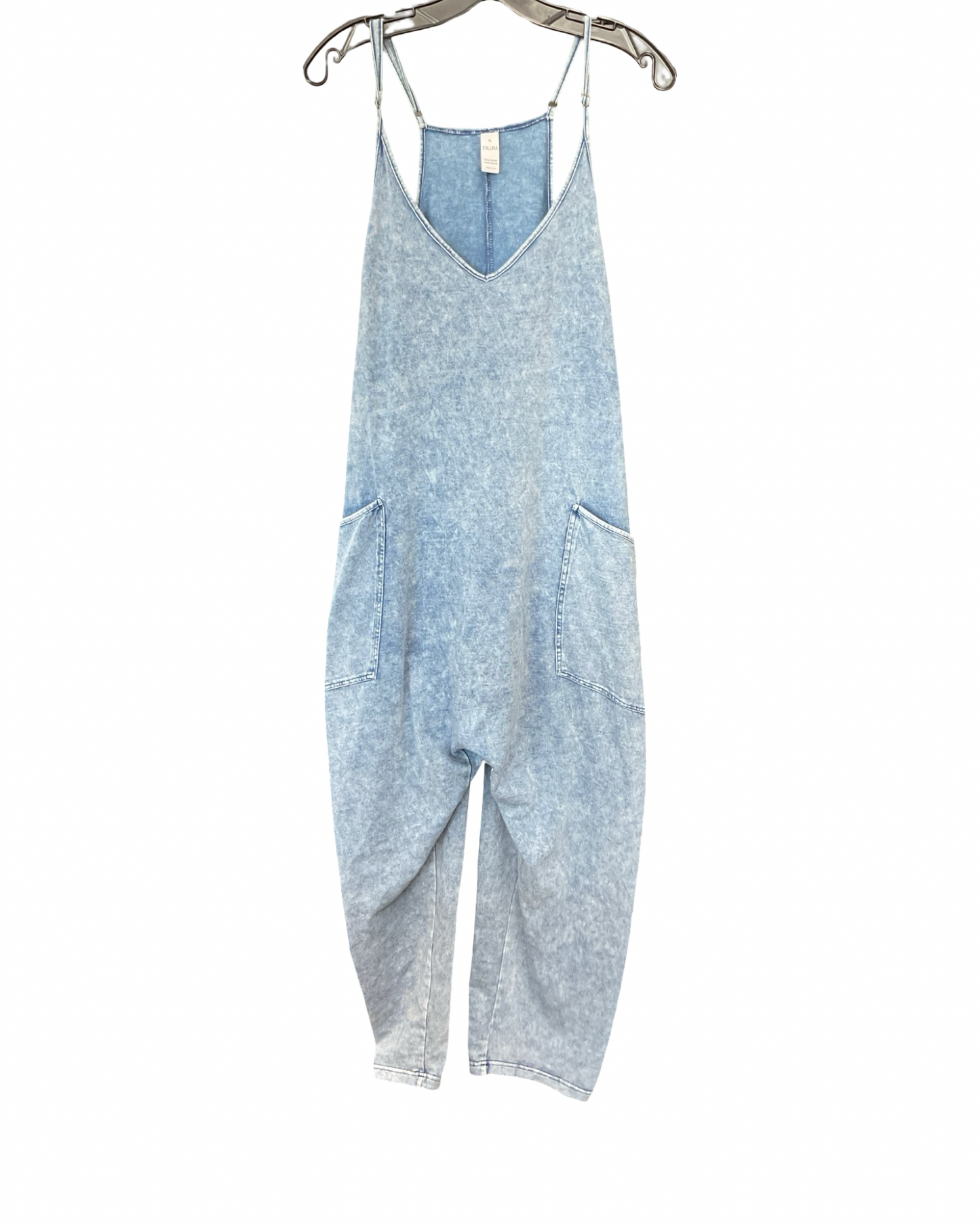 Jumpsuit By Clothes Mentor In Blue, Size:Xl