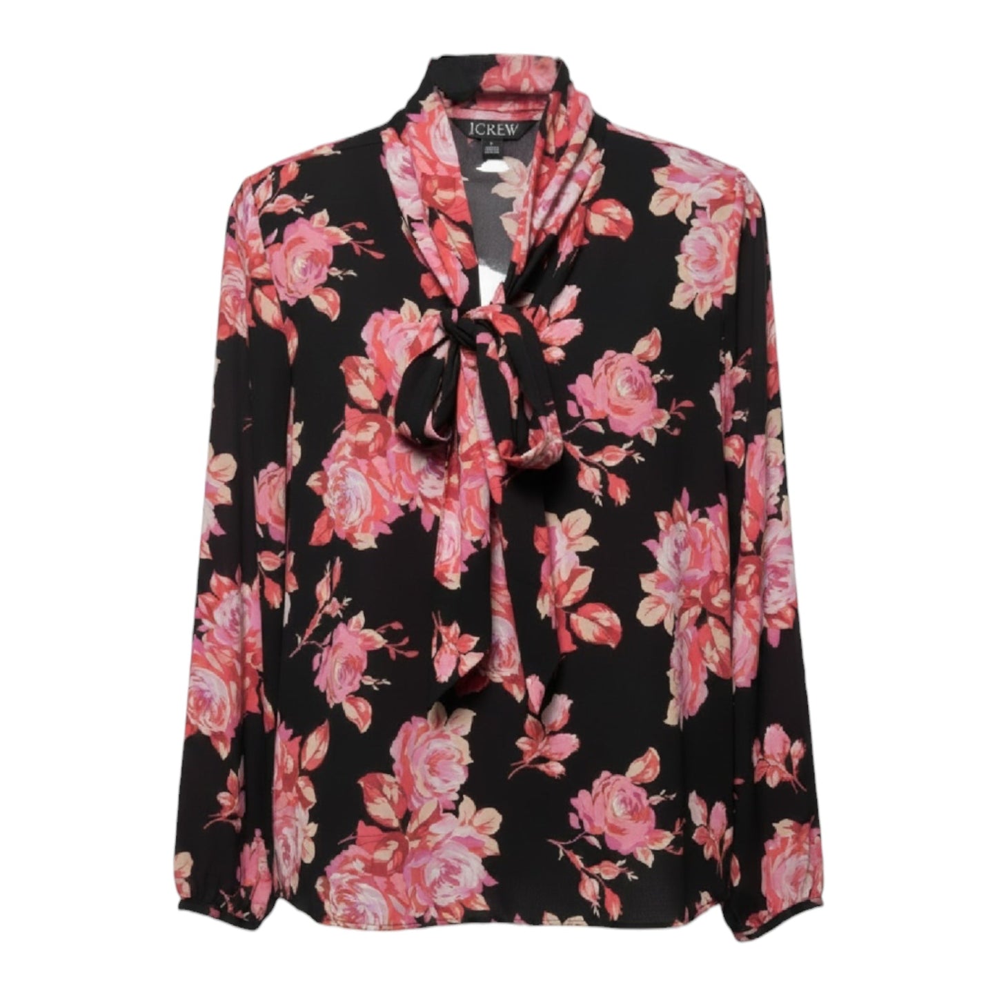 Top Long Sleeve By J. Crew In Floral Print, Size: XS