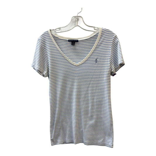 Top Ss By Ralph Lauren In White, Size:L