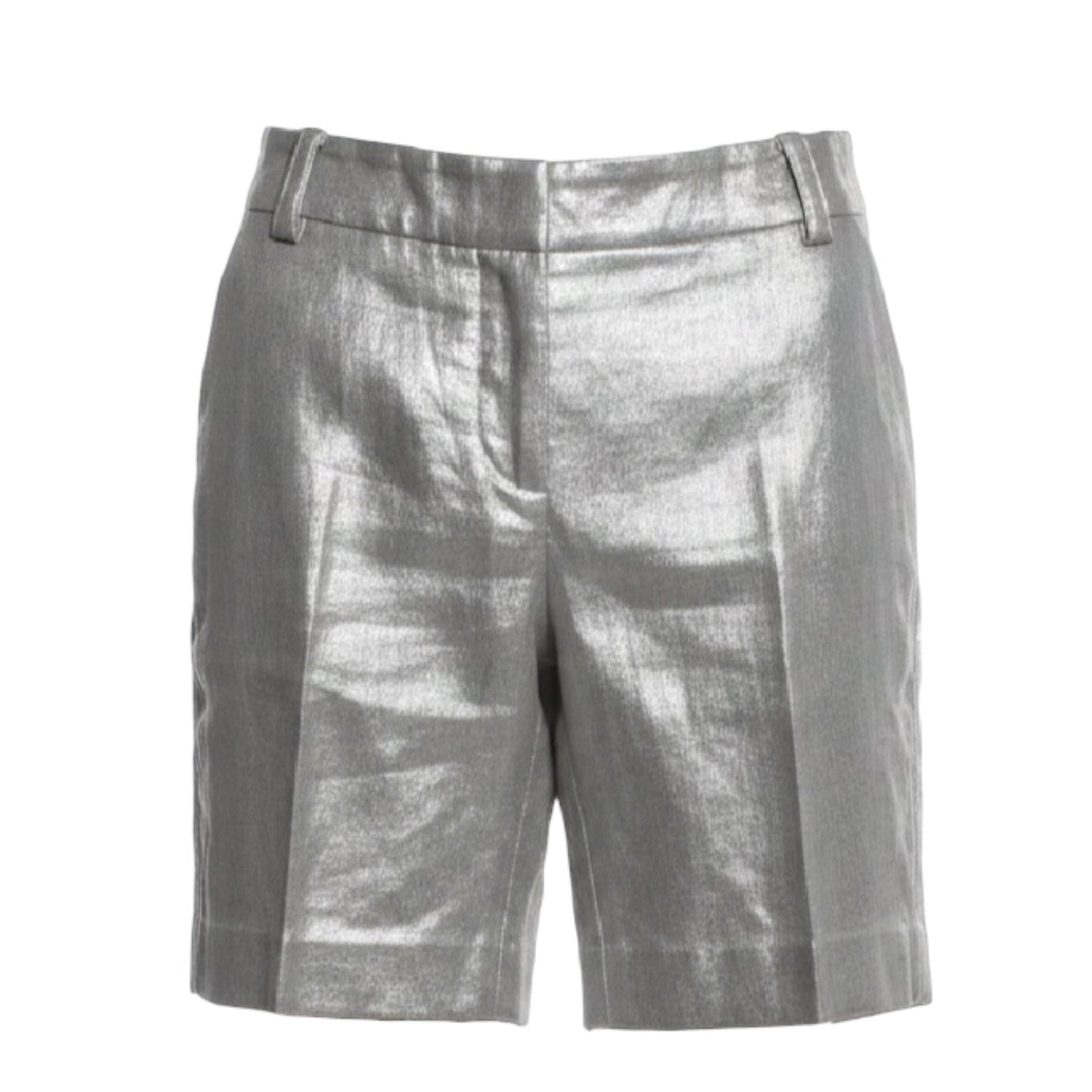 The City Fit Linen Shorts By J. Crew In Gold, Size: 6
