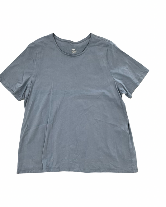 Top Ss Basic By Cj Banks In Blue, Size:1X