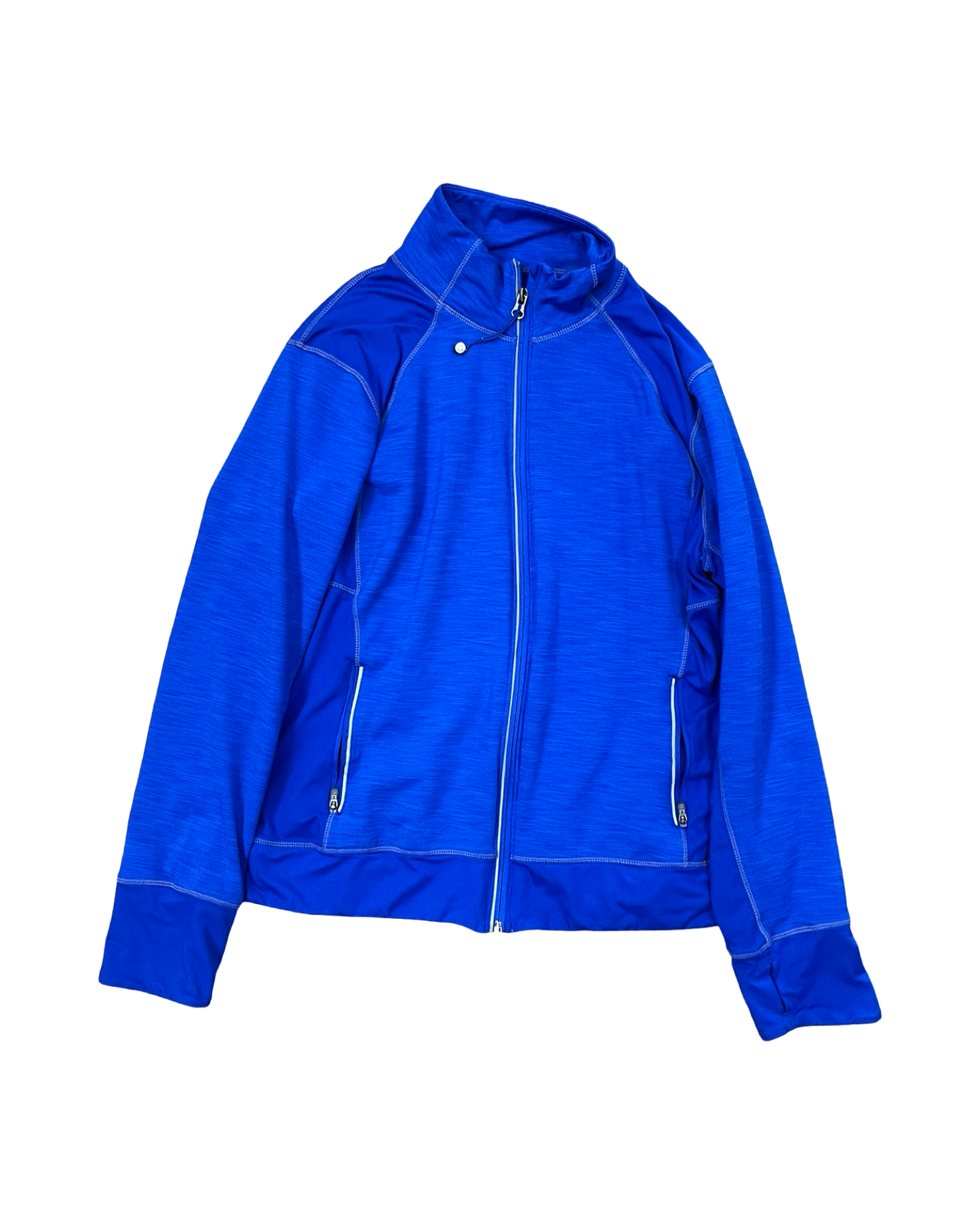 Athletic Jacket By Tangerine In Blue, Size:Xl