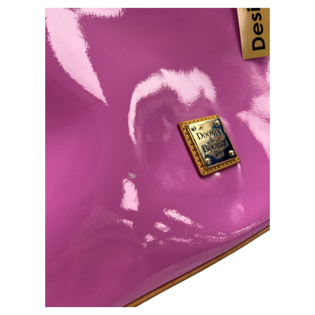 Handbag Designer By Dooney And Bourke In Pink, Size:Large