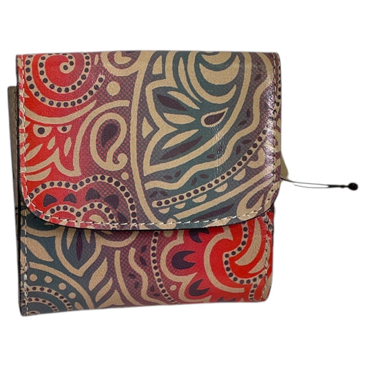 Wallet Designer By Patricia Nash In Purple & Tan, Size:Small