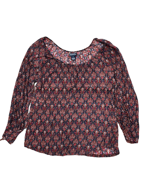 Top Ls By Lucky Brand In Orange, Size:Xl