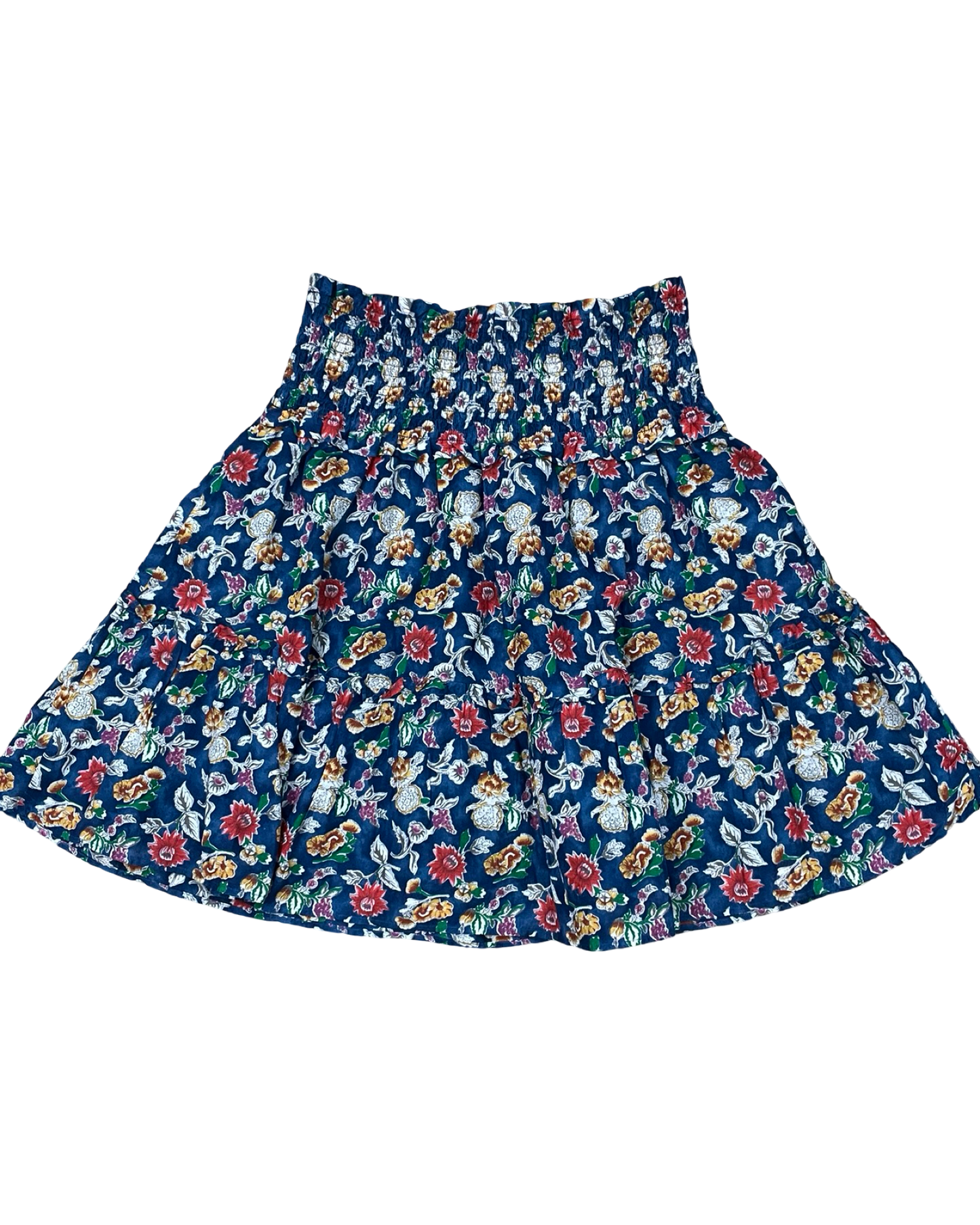 Skirt Midi By Lauren By Ralph Lauren In Floral Print, Size:S