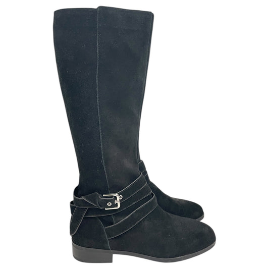 Boots Mid-Calf Flats By Kensie In Black, Size:8.5