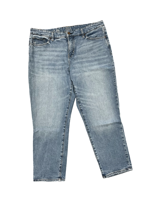 Jeans Boyfriend By Ana In Blue Denim, Size:14