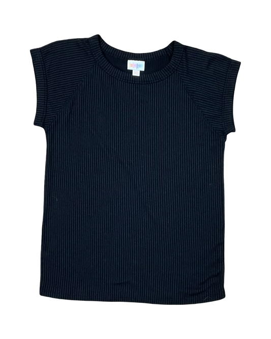 Top Ss By Lularoe In Black, Size:Xxs