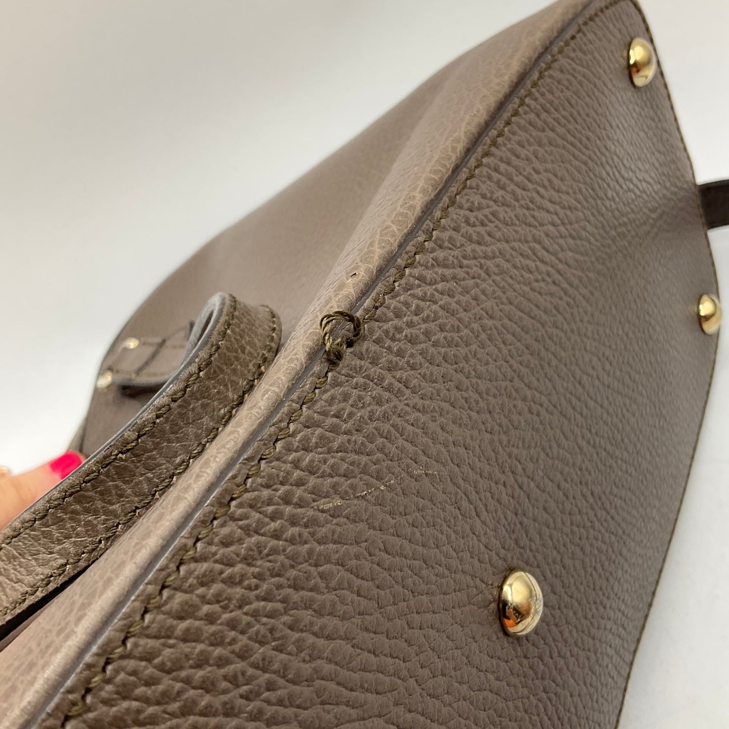 Gucci Lady Dollar Dome Satchel Size: Medium