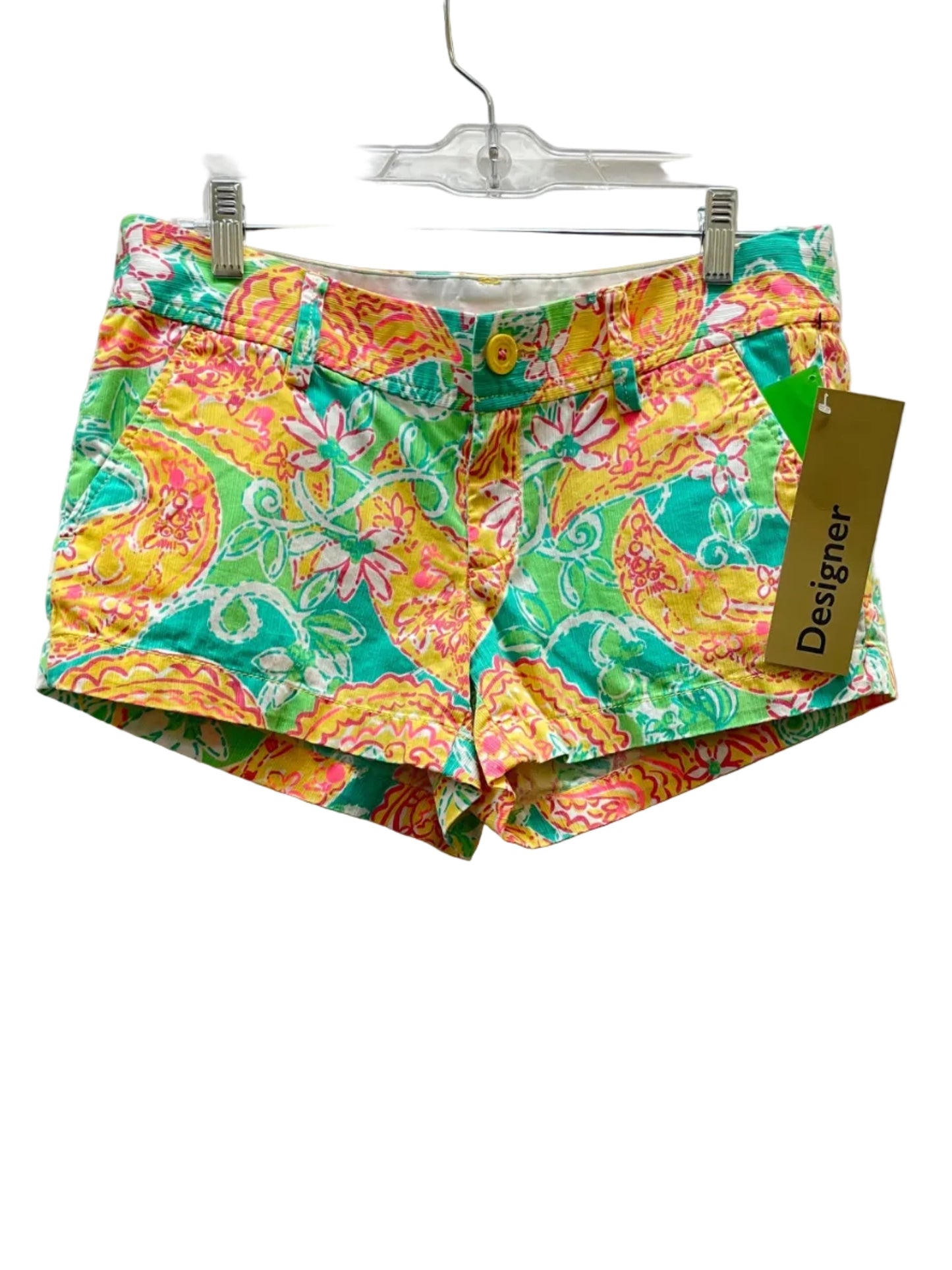 Shorts Designer By Lilly Pulitzer In Multi, Size:4