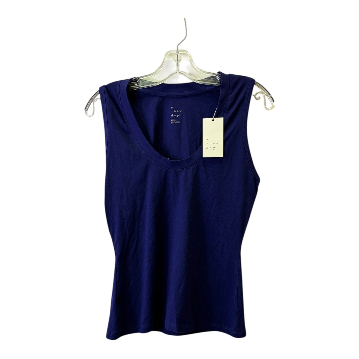 Top Ss Basic By A New Day In Blue, Size:S