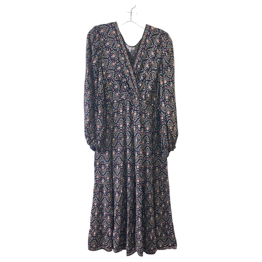 Dress Casual Midi By Max Studio In Floral Print, Size:Xl