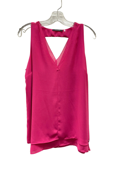 Top Sleeveless By Tahari In Pink, Size:S