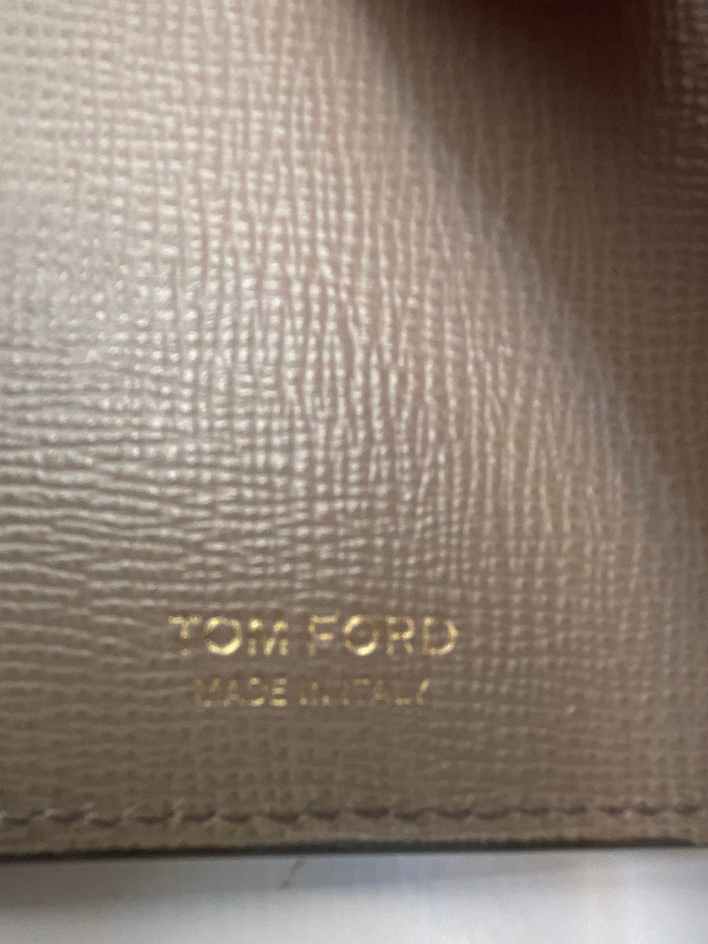 Wallet Luxury Designer By Tom Ford, Size: Medium