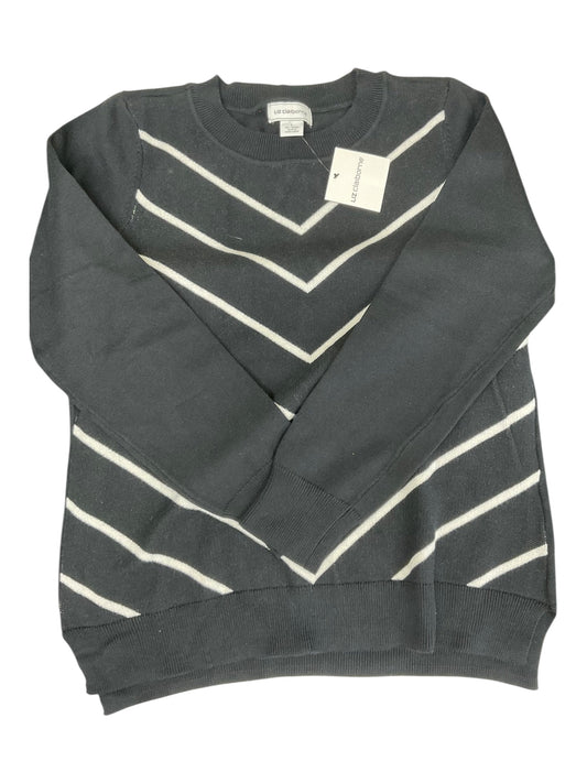 Sweater By Liz Claiborne In Black, Size:L