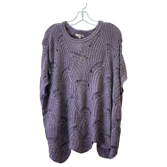 Sweater By Easel In Maroon, Size:L