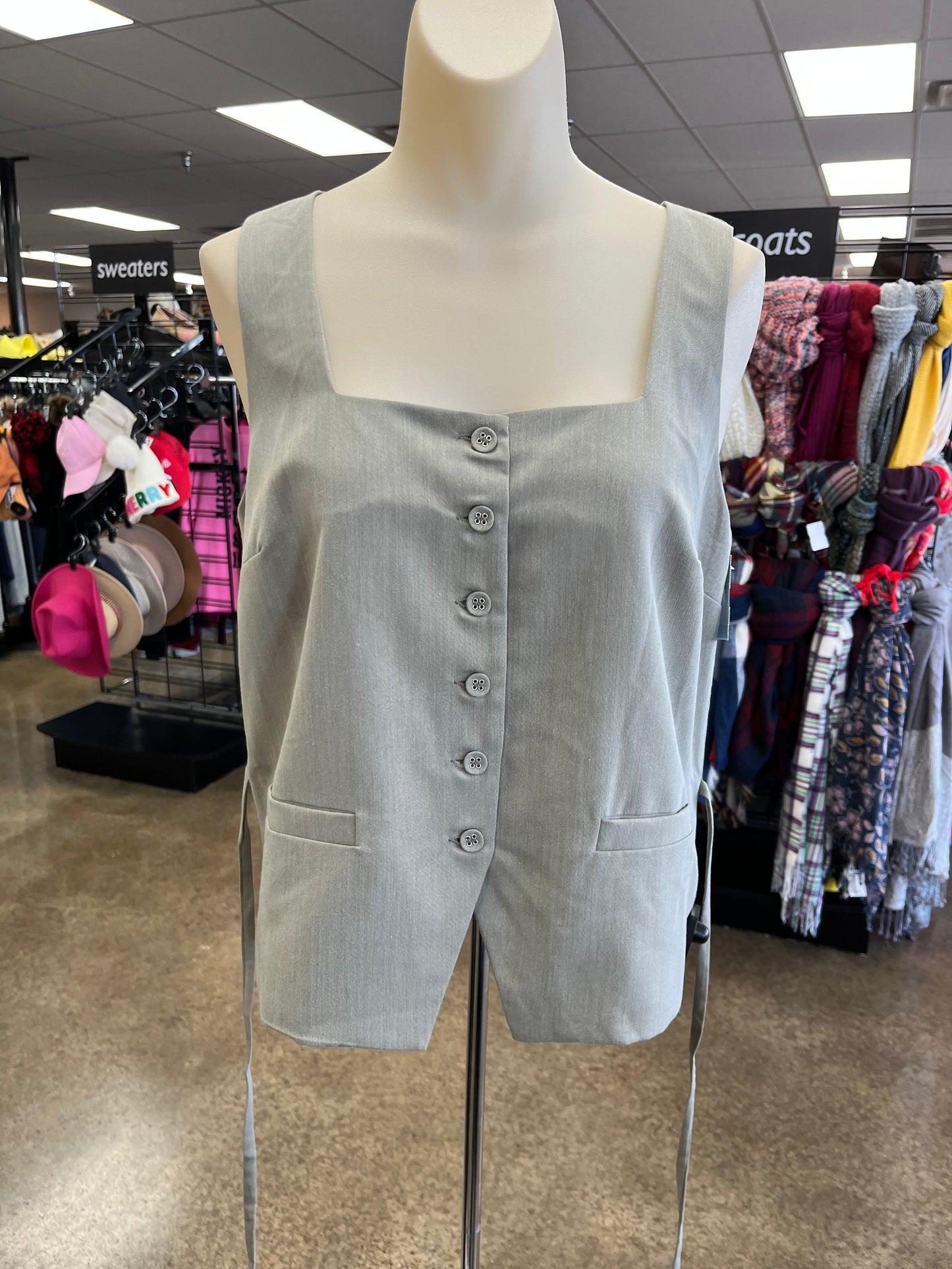 Vest Other By En Saison In Grey, Size:M