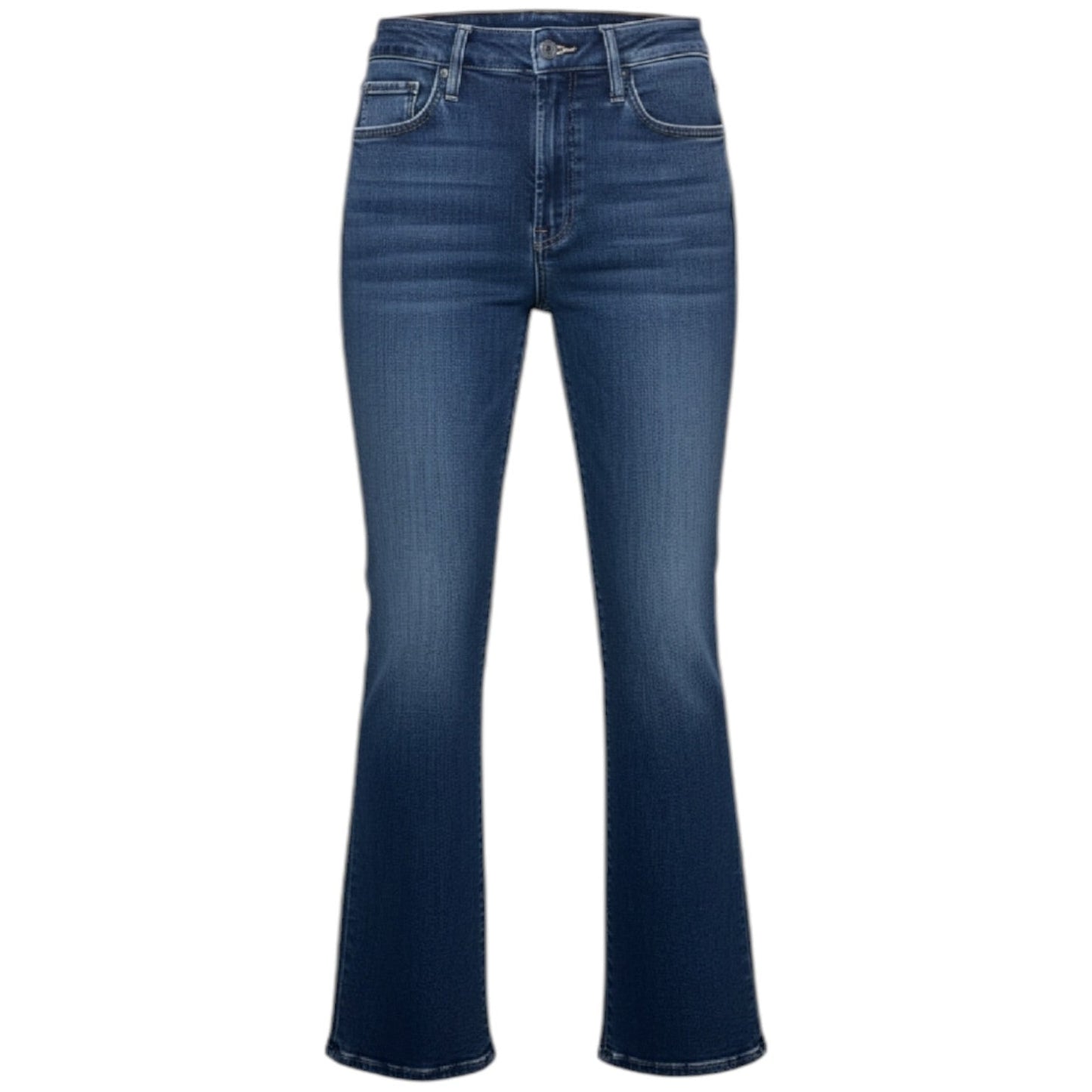 The Hustler Ankle Jean By Mother In Heirloom Blue Denim, Size: 2/26