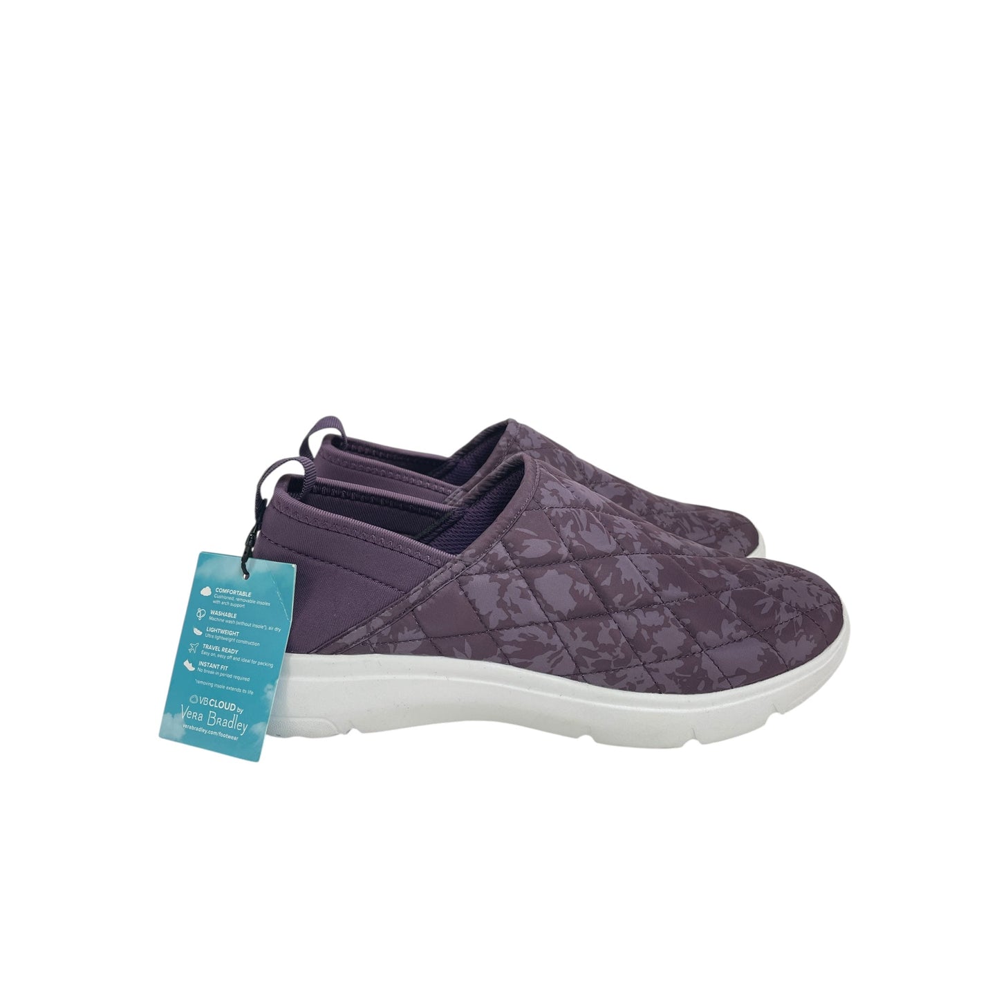 Shoes Athletic By Vera Bradley In Purple, Size:7
