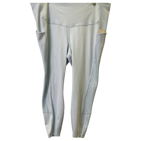 Athletic Leggings By All In Motion In Blue, Size:2X